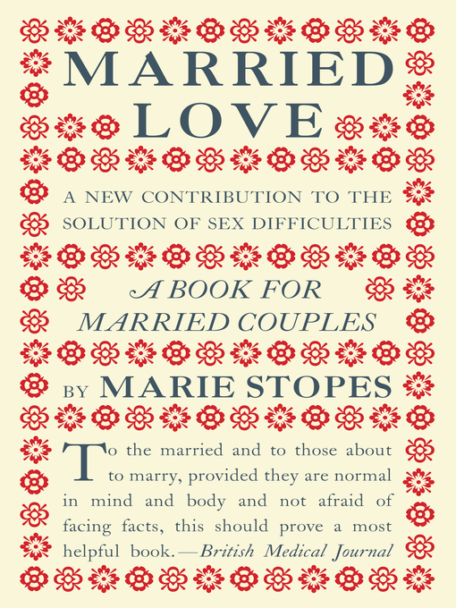 Title details for Married Love by Marie Stopes - Available